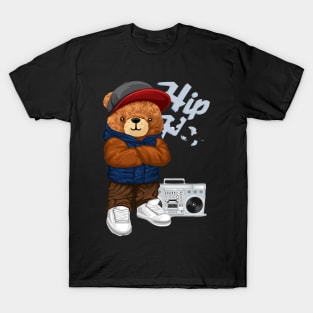 teddy bear in hip hop style T-Shirt